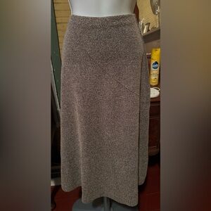 Modern Soul Size Medium Women’s Pull In Skirt Tweed 30” Waist 31” Length Brown